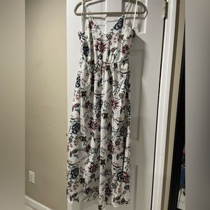 Loft Floral Maxi Dress